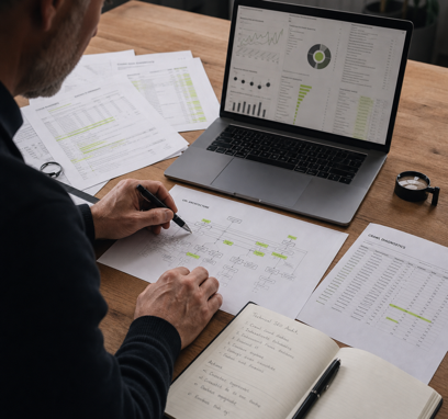 Technical SEO audit in progress